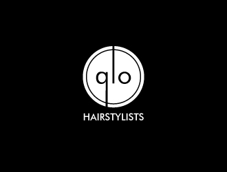 glo hairstylists  logo design by KHAI