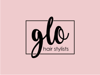 glo hairstylists  logo design by sheilavalencia