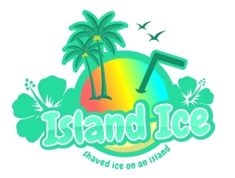 Island Ice  logo design by madjuberkarya