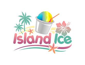 Island Ice  logo design by haze