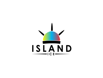 Island Ice  logo design by giphone