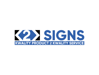 K2K SIGNS logo design by goblin