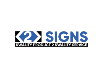 K2K SIGNS logo design by goblin