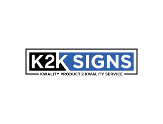 K2K SIGNS logo design by goblin