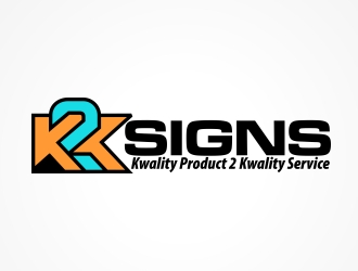 K2K SIGNS logo design by sgt.trigger