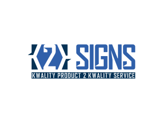 K2K SIGNS logo design by goblin