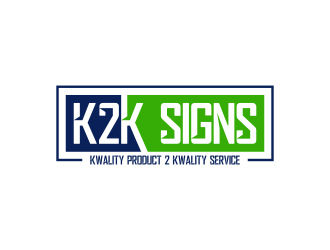 K2K SIGNS logo design by goblin