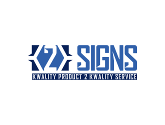 K2K SIGNS logo design by goblin