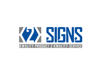K2K SIGNS logo design by goblin