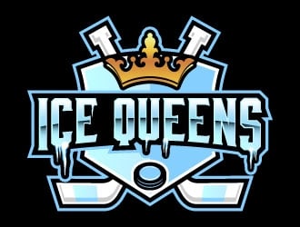 ICE QUEENS logo design by daywalker