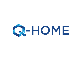 Q-Home logo design by evdesign