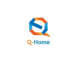 Q-Home logo design by samuraiXcreations