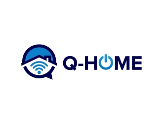 Q-Home logo design by jaize