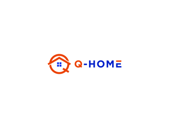 Q-Home logo design by FloVal