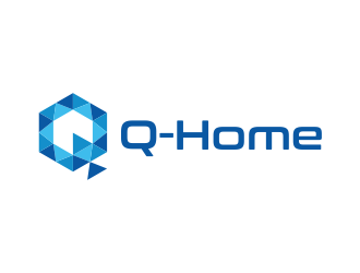 Q-Home logo design by AisRafa