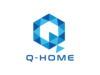 Q-Home logo design by AisRafa