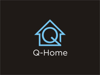 Q-Home logo design by bunda_shaquilla