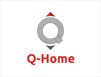 Q-Home logo design by bunda_shaquilla