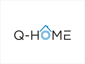 Q-Home logo design by bunda_shaquilla