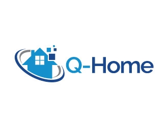 Q-Home logo design by J0s3Ph