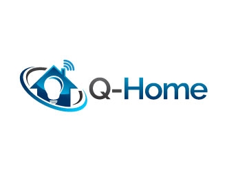 Q-Home logo design by J0s3Ph