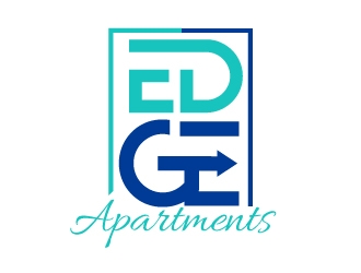 EDGE APARTMENTS logo design by fantastic4