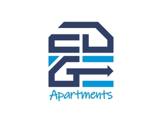 EDGE APARTMENTS logo design by Royan