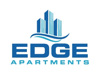 EDGE APARTMENTS logo design by ElonStark