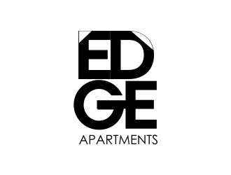EDGE APARTMENTS logo design by Greenlight