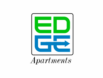 EDGE APARTMENTS logo design by mutafailan