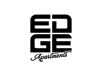 EDGE APARTMENTS logo design by naldart