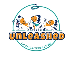 Unleashed: Diary of a Woman Vet  logo design by samueljho