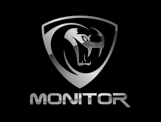 Monitor logo design by Cekot_Art