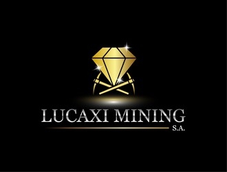Lucaxi Mining, S.A. logo design by ksantirg