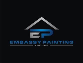 Embassy Painting Ventures logo design by sabyan