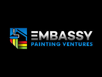 Embassy Painting Ventures logo design by mikael