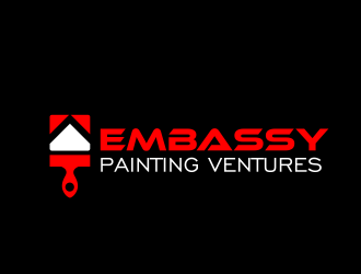 Embassy Painting Ventures logo design by serprimero