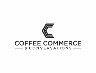 Coffee Commerce & Conversations  logo design by Editor
