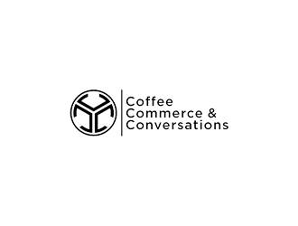 Coffee Commerce & Conversations  logo design by jancok