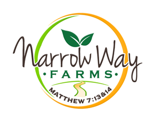 Narrow Way Farms logo design by megalogos