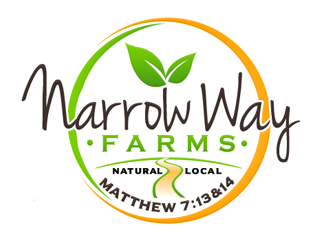 Narrow Way Farms logo design by megalogos