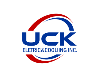 UCK ELETRIC&COOLIING INC. logo design by serprimero