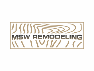 MSW Remodeling  logo design by Mahrein