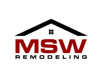 MSW Remodeling  logo design by asyqh