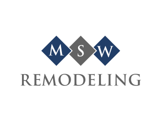 MSW Remodeling  logo design by nurul_rizkon