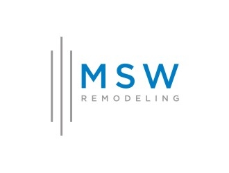 MSW Remodeling  logo design by sabyan