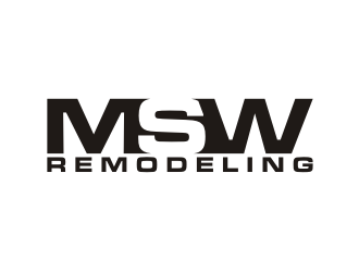 MSW Remodeling  logo design by andayani*