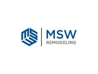 MSW Remodeling  logo design by haidar