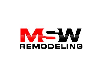 MSW Remodeling  logo design by akhi