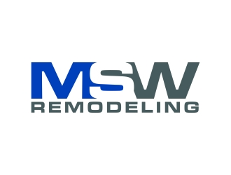 MSW Remodeling  logo design by agil